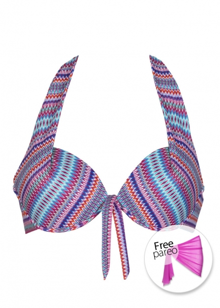 Bikini med halterneck