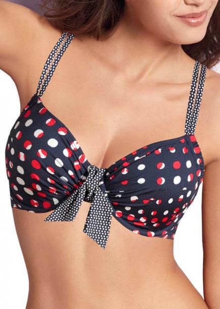 Amalfi bikini-bh bl/prickig